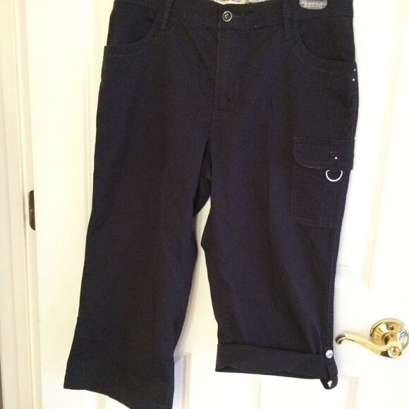 NWOT. Lee Navy Pants w/Adjustable Leg Tag Sz 8 - Picture 3 of 9